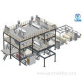 SMS spunmelt composite non-woven fabric production line